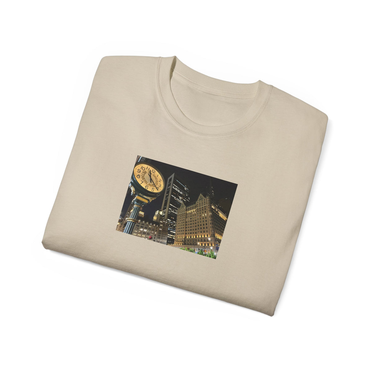 "Never Too Late in NYC" Photograph on Unisex Classic Tee