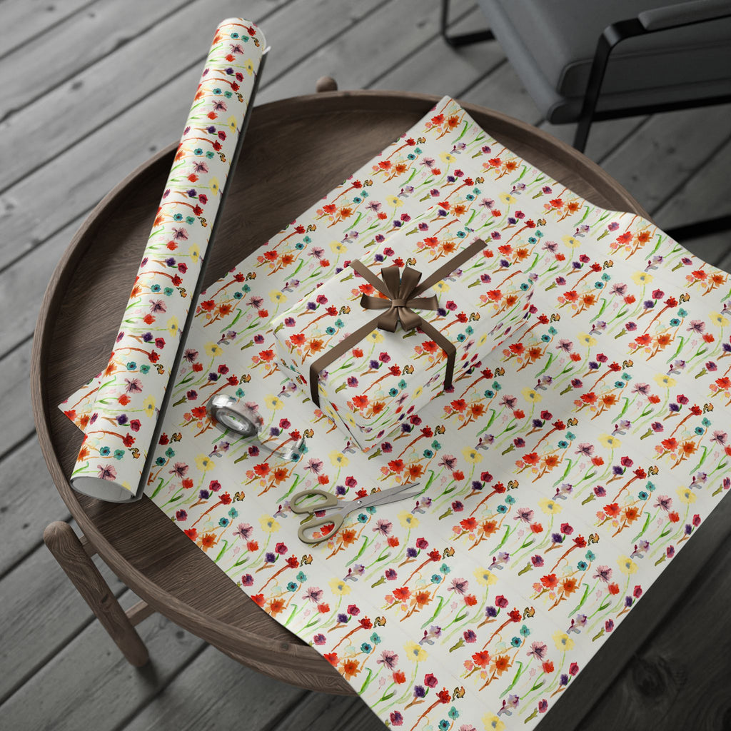 Wrapping Paper "Watercolor Garden Party"