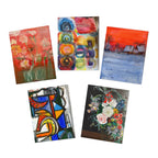 Multi-Design Greeting Cards (5-Pack) Tiny House Red Sky and more