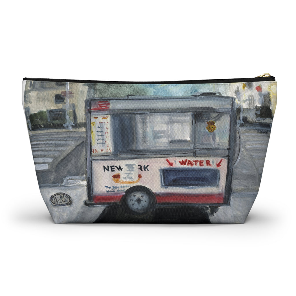 Accessory Pouch w T-bottom"Hot Dogs to Go at The Met"