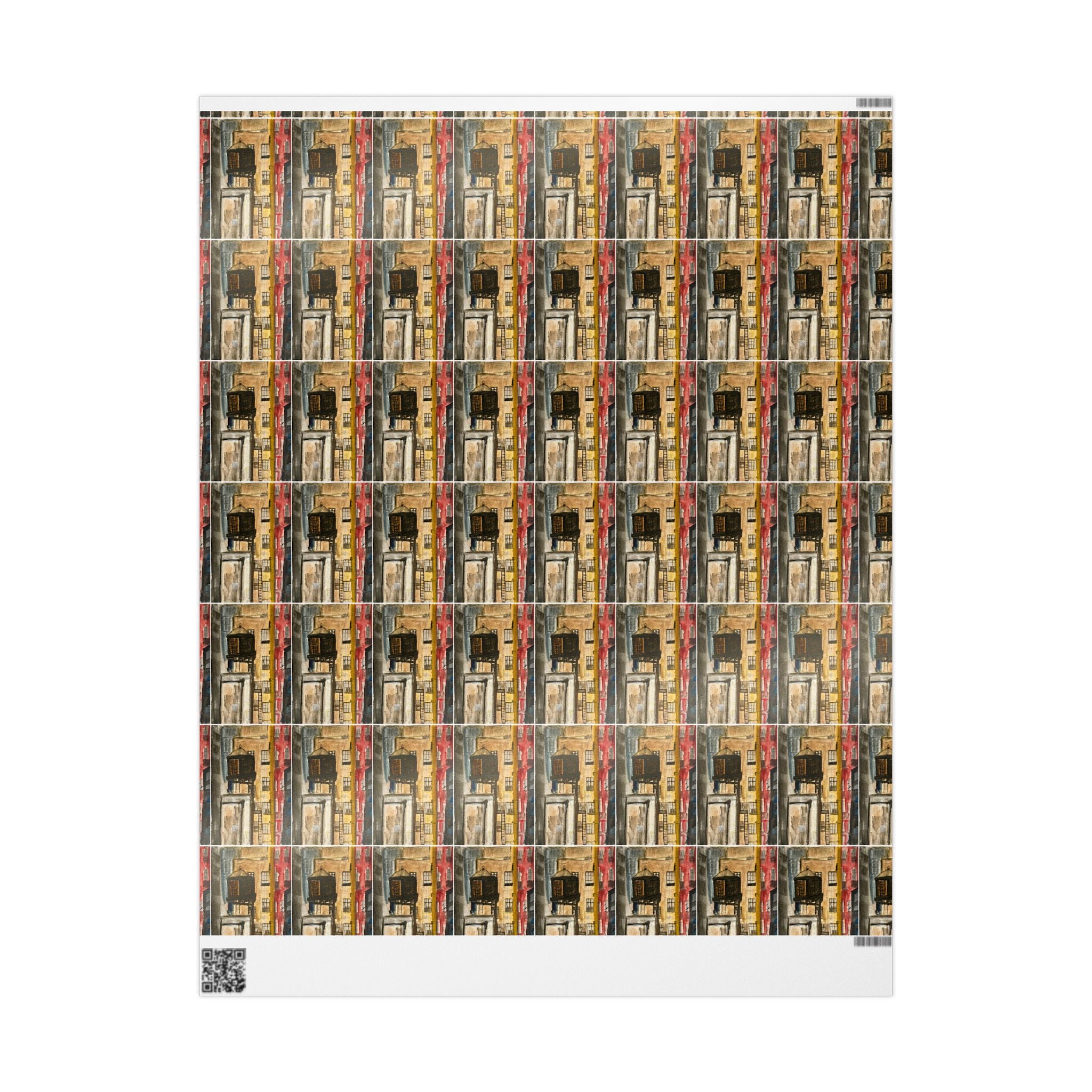 Wrapping Paper"NYC Water Towers"