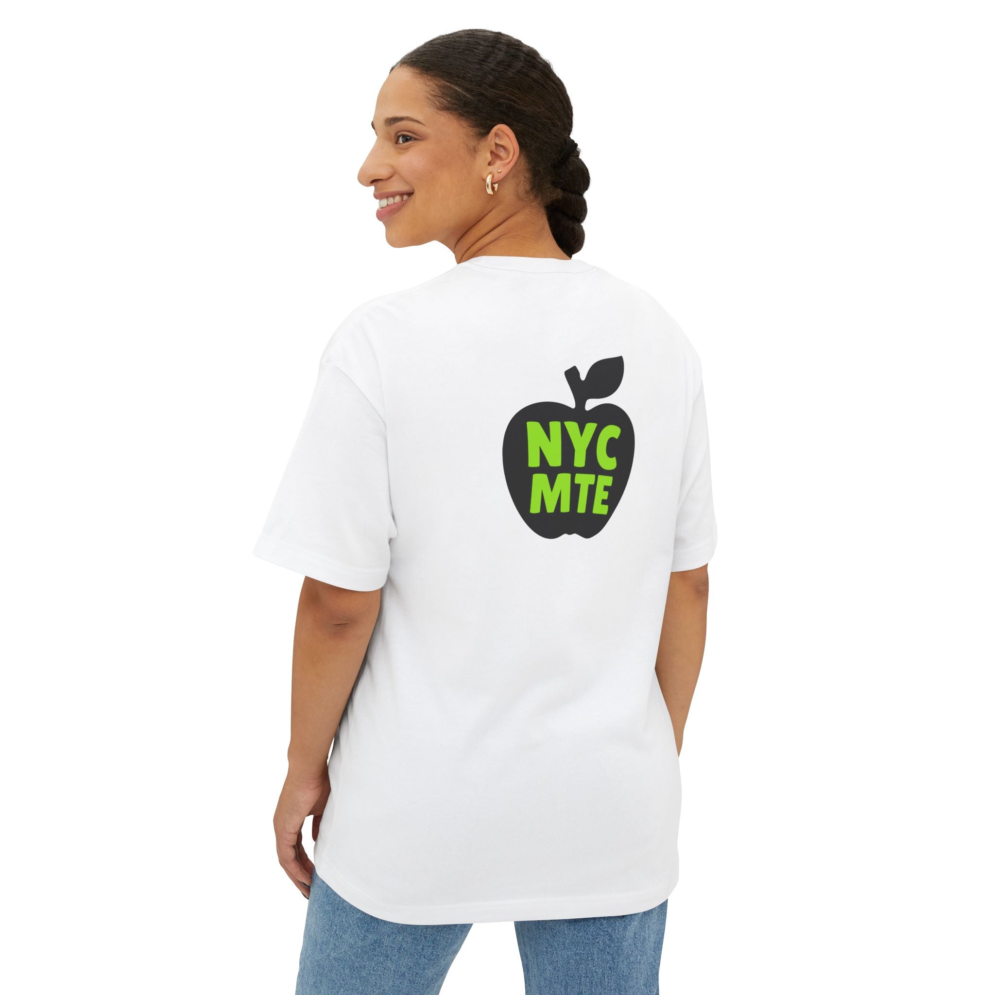 "I See You NYC" Photograph on Unisex Oversized Boxy Tee