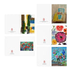 Multi-Design Greeting Cards (5-Pack) Tie-Dye Flowers and more