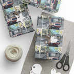 Wrapping Paper "NYC Hot Dog Cart"