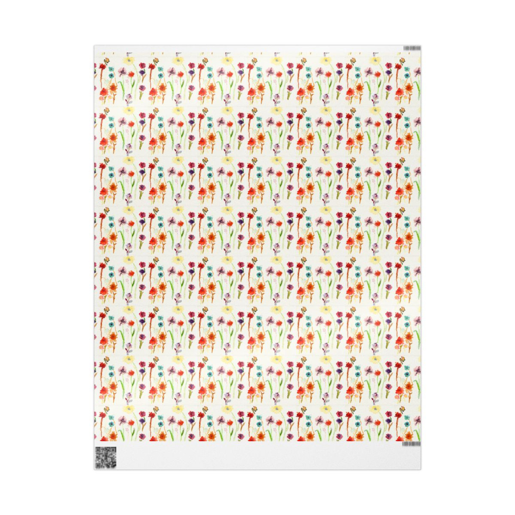 Wrapping Paper "Watercolor Garden Party"