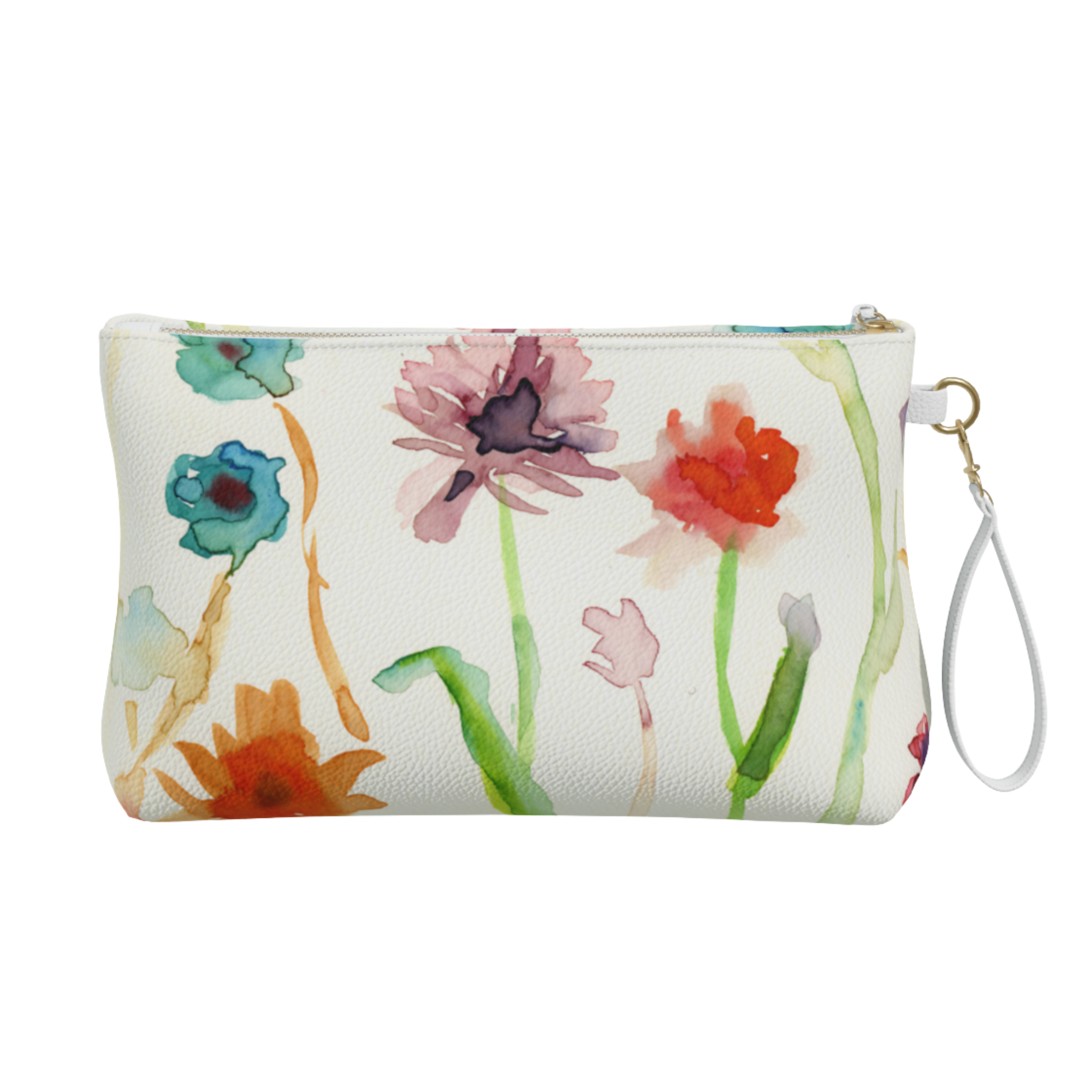 "Wildflower" Vegan Leather Make-Up Bag