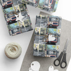 Wrapping Paper "NYC Hot Dog Cart"
