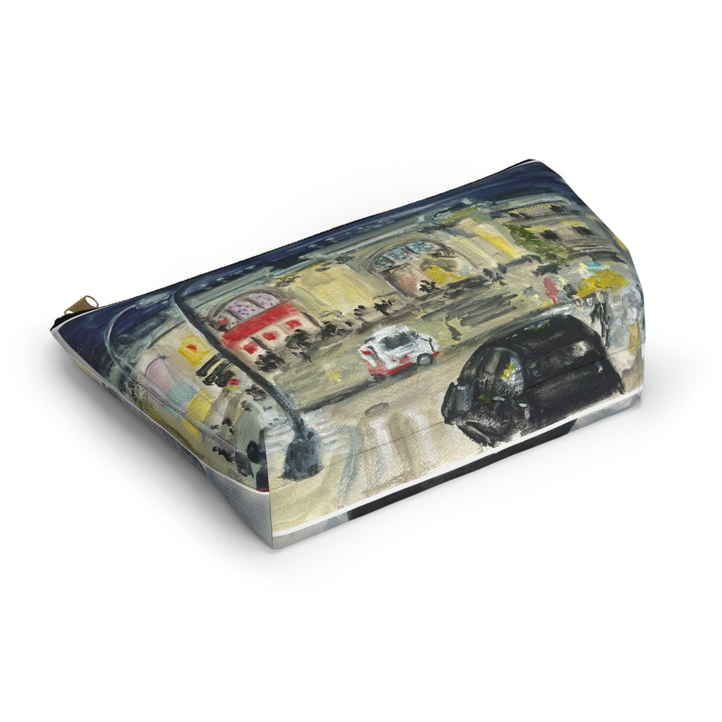 Accessory Pouch w T-bottom"Hot Dogs to Go at The Met"