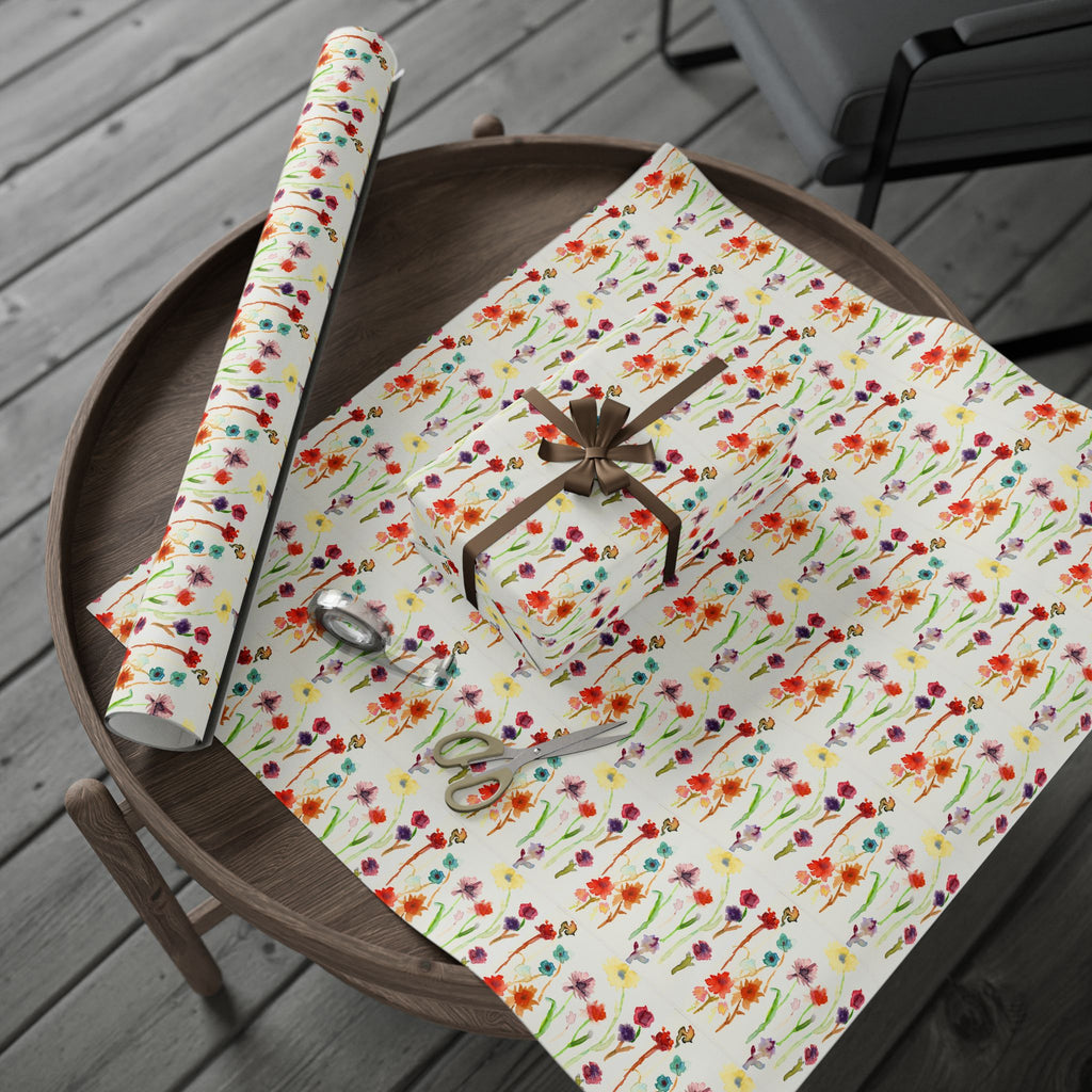 Wrapping Paper "Watercolor Garden Party"