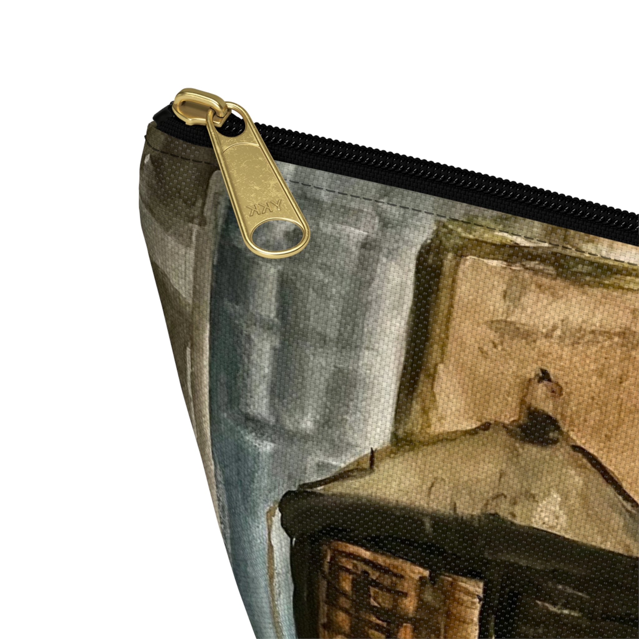Accessory Pouch w T-bottom "NYC Water Tower"