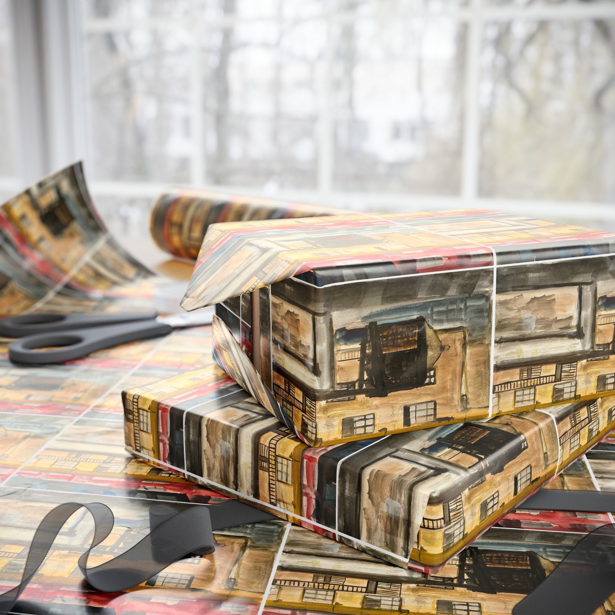 Wrapping Paper"NYC Water Towers"
