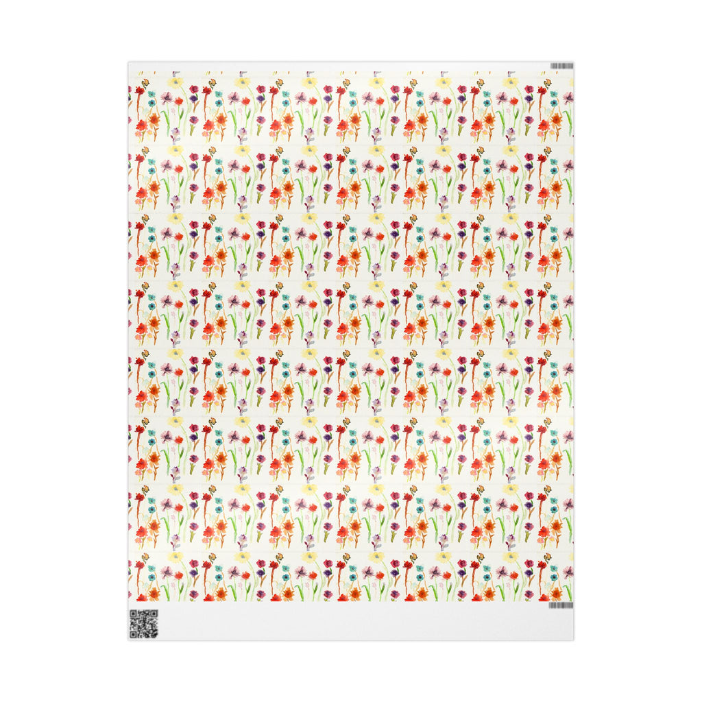 Wrapping Paper "Watercolor Garden Party"
