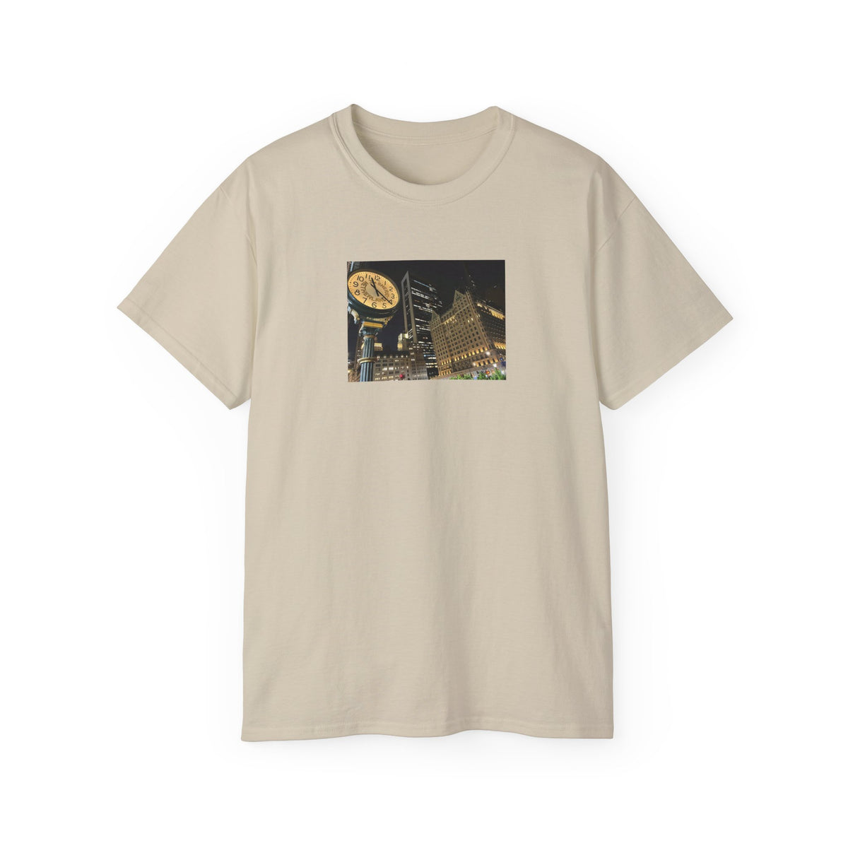 "Never Too Late in NYC" Photograph on Unisex Classic Tee