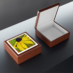 Oak Keepsake Jewelry Box "Daisy"