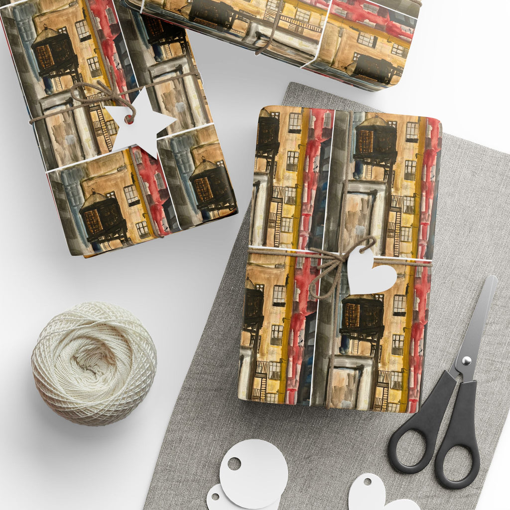Wrapping Paper"NYC Water Towers"