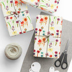 Wrapping Paper "Watercolor Garden Party"
