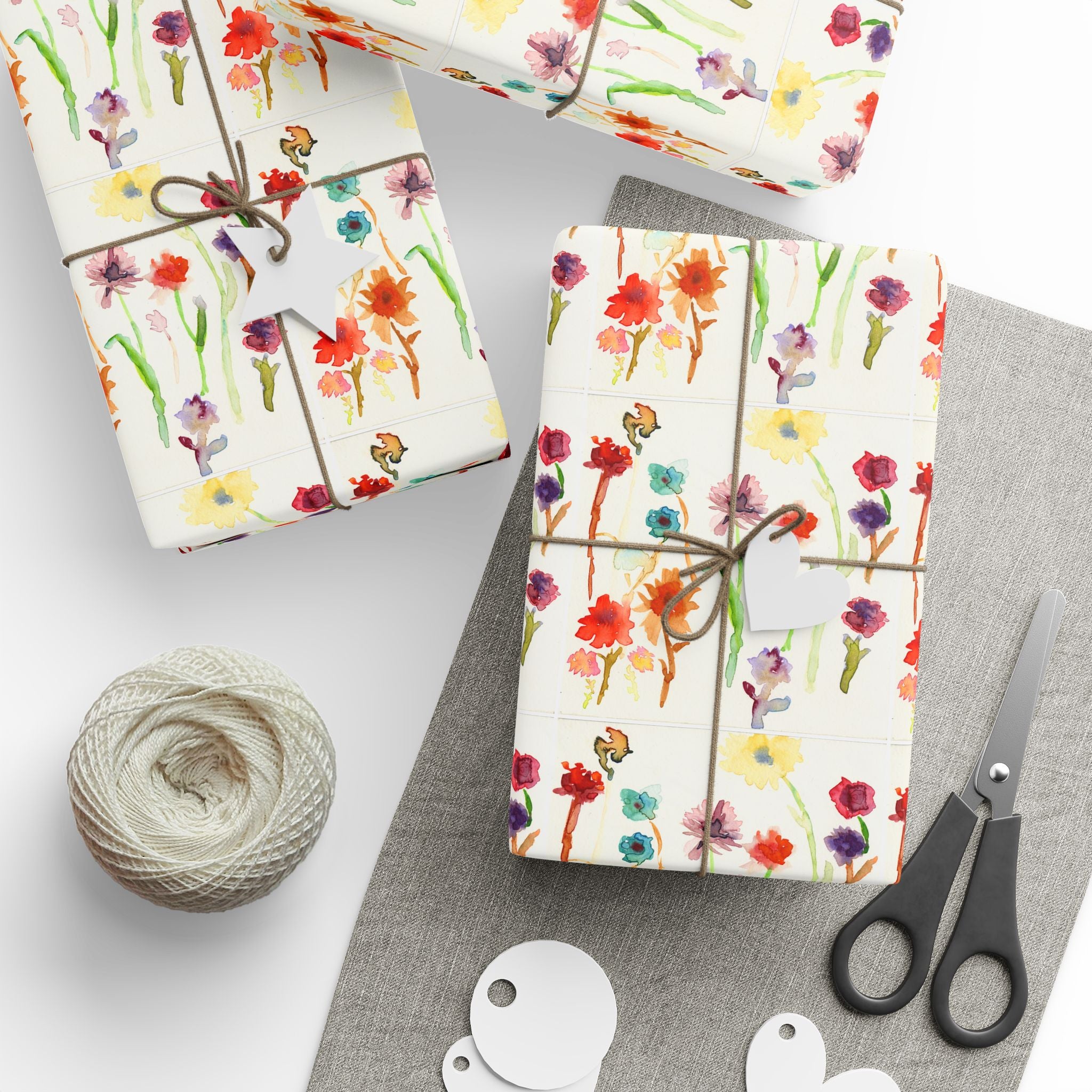 Wrapping Paper "Watercolor Garden Party"