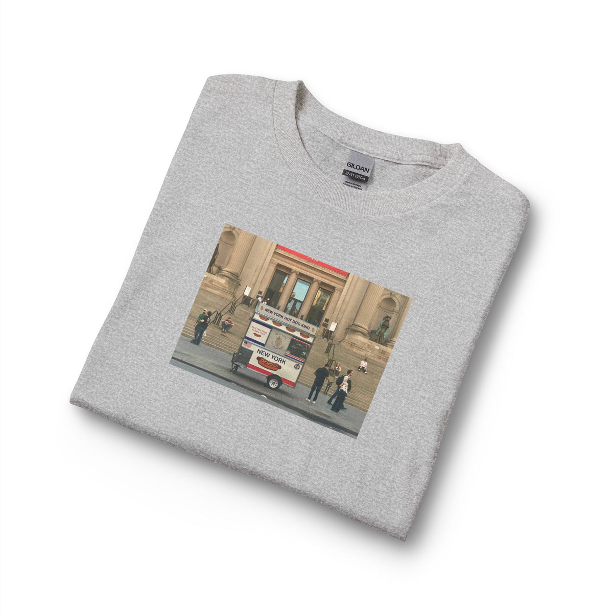 "Meet Me at the Steps NYC" Photograph on Unisexx Long-Sleeve T-Shirt