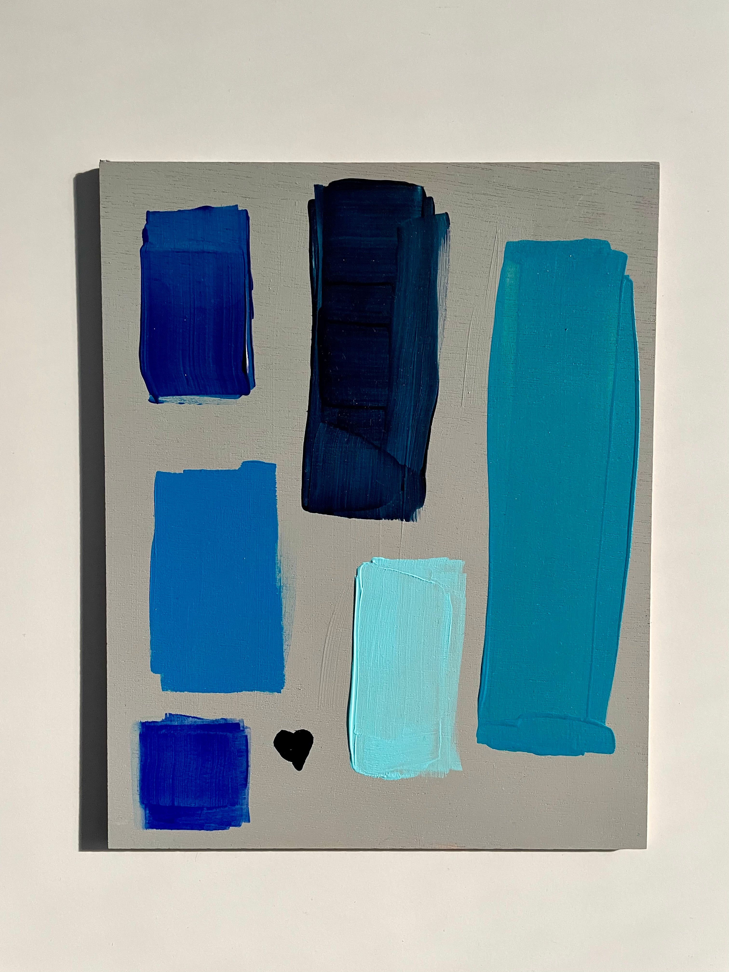 Colorful Hearts - Blue Heart