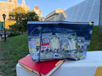 "Hot Dogs to Go at The Met" Accessory Large Pouch w T-bottom