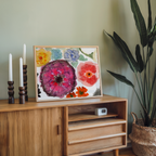 Flowers in Water - Tie Dye Flowers